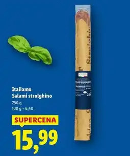 Lidl Italiano Salami strolghino oferta