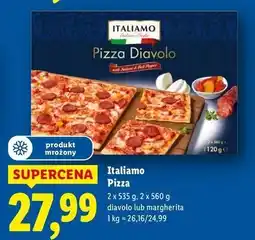 Lidl Italiano Pizza Diavolo lub Margherita (2 szt.) oferta