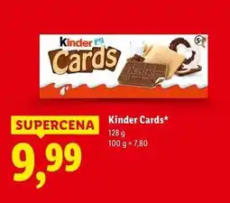 Lidl Kinder Cards oferta