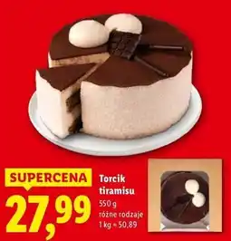 Lidl Torcik tiramisu oferta
