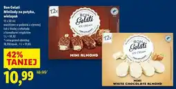 Lidl Bon Gelati Minilody na patyku, wielopak 12 x 50 ml (Mini Almond, Mini White Chocolate Almond) oferta