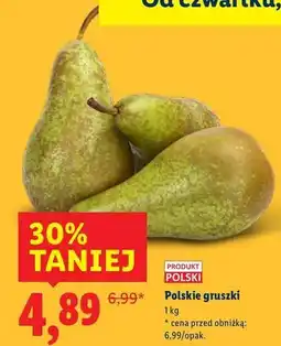 Lidl Gruszka polska oferta
