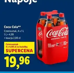 Lidl Napój Coca-Cola oferta