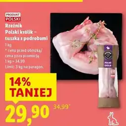 Lidl Królik z podrobami Rzeźnik Codzienna Dostawa oferta