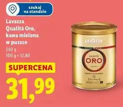 Lidl Kawa - puszka Lavazza Qualita Oro oferta