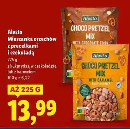 Lidl Mieszanka choco pretzel mix z czekoladą Alesto oferta
