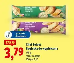 Lidl Bagietka do odpieku z czosnkiem Chef Select oferta