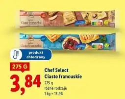 Lidl Ciasto francuskie lekkie Chef Select oferta