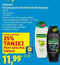 Lidl Żel pod prysznic refreshing Palmolive For Men oferta