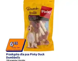 Action Przekąska dla psa Pinky Duck Dumbbells oferta