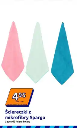 Action Ściereczki z mikrofibry Spargo (3 sztuki, różne kolory) oferta