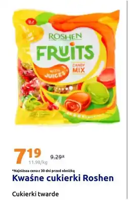 Action Kwaśne cukierki Roshen (Fruits Candy Mix) oferta