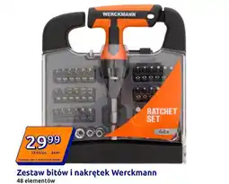 Action Zestaw bitów i nakrętek Werckmann 48 elementów oferta