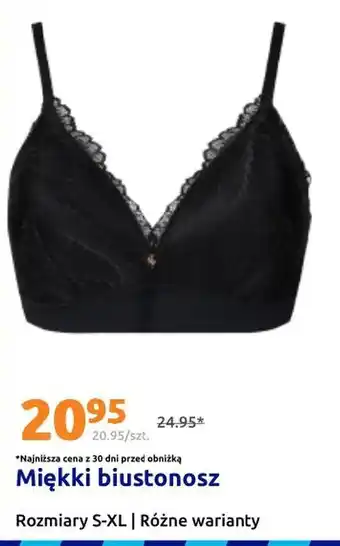 Action Miękki biustonosz oferta