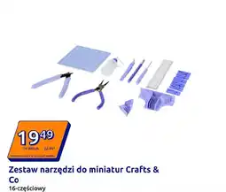 Action Zestaw narzędzi do miniatur Crafts & Co 16-częściowy oferta