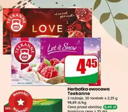 Dino Herbatka owocowa Teekanne (Love, Let it Snow) oferta