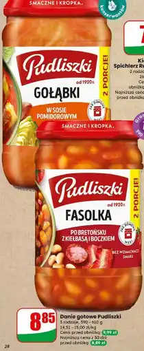 Dino Pudliszki Gołąbki w sosie pomidorowym oferta