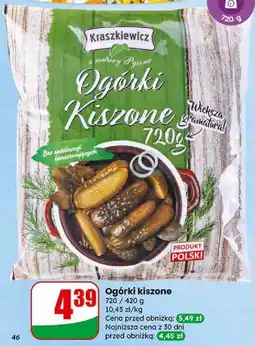 Dino Ogórki kiszone Kraskiewicz oferta