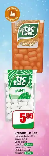 Dino Tic Tac Draże (różne rodzaje, 54g) oferta