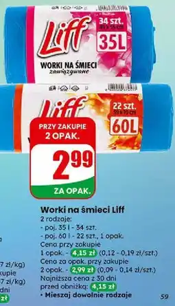 Dino Worki na śmieci Liff oferta