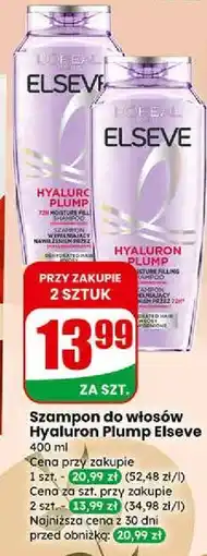 Dino Szampon do włosów L'oreal Elseve Hyaluron Plump oferta