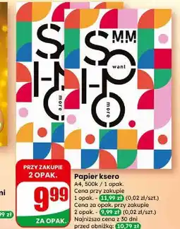 Dino Papier ksero (przy zakupie 2 opak.) oferta