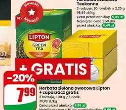 Dino Herbata citrus Lipton Green Tea oferta