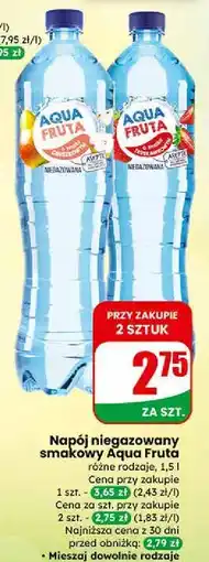 Dino Woda truskawkowa Aqua Fruta oferta