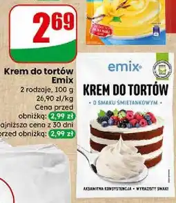 Dino Krem do tortów śmietankowy Emix oferta