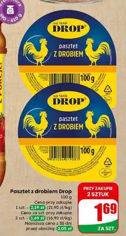 Dino Pasztet drobiowy Drop oferta
