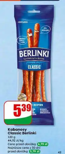 Dino Kabanosy classic Morliny Berlinki oferta