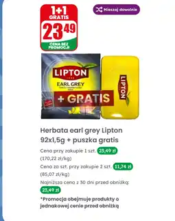 Dino Herbata earl grey 92x1,5g + puszka gratis oferta