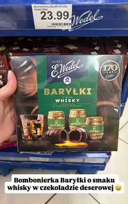 Dino Bombonierka Baryłki o smaku whisky w czekoladzie deserowej oferta