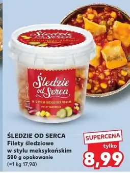Kaufland Filety śledziowe wiejskie z cebulką oferta