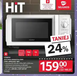 Selgros Kuchenka mikrofalowa Comfee oferta