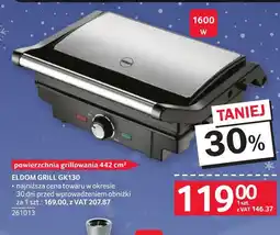 Selgros Grill elektryczny Eldom oferta