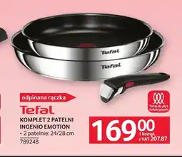 Selgros Zestaw patelni Tefal oferta