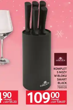 Selgros Zestaw noży Gerlach oferta