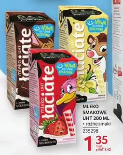 Selgros Mleko smakowe Łaciate oferta