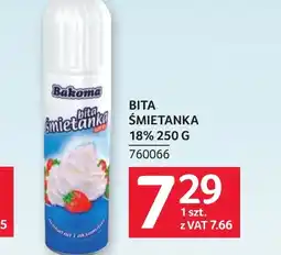 Selgros Śmietanka Bakoma oferta