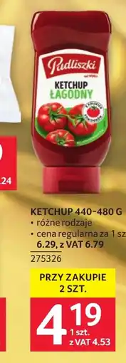 Selgros Ketchup Pudliszki oferta
