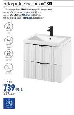 Cersanit Szafka pod umywalkę C &C oferta