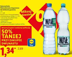 Lidl Woda niegazowana Nałęczowianka oferta