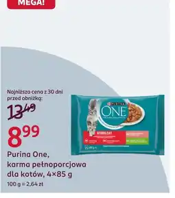 Rossmann Karma dla kota Purina One oferta