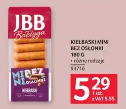 Selgros JBB Bałdyga Kiełbaski mini bez osłonki oferta