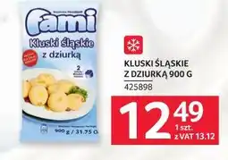 Selgros Fami - Kluski śląskie z dziurką oferta