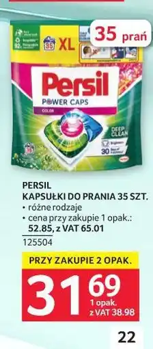 Selgros Persil Kapsułki do prania 35 szt oferta