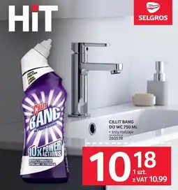 Selgros Cillit Bang do WC oferta