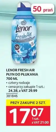Selgros Lenor Fresh Air Płyn do płukania oferta