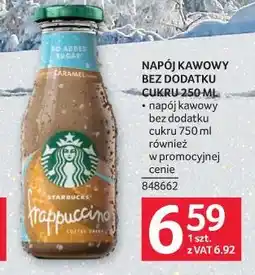 Selgros Starbucks Napój kawowy bez dodatku cukru oferta